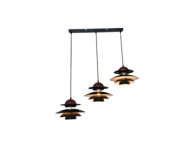 Zdjęcie: Lampa wiszaca Scandi 3 czarny mat ADRILUX