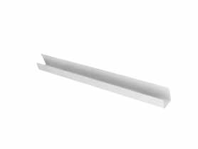 Listwa PVC wykończeniowa typu J - BP5 15 mm L300 biała BELLA PLAST
