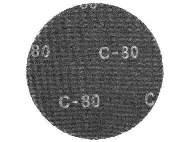 Zdjęcie: Siatka ścierna na rzep, 225 mm, K80, do szlifierki 59G260, 10 sztuk GRAPHITE