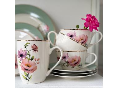 Zdjęcie: Kubek porcelanowy Flores 370 ml AMBITION