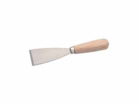 Szpachelka do rdzy 50 mm sztywne ostrze, uchwyt drewniany CIRET