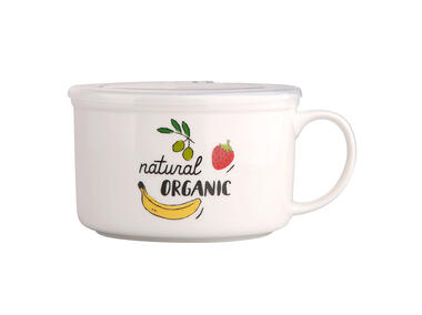 Zdjęcie: Lunch Box z uchem 800 ml z pokrywką hermetyczną Natural Organic ALTOMDESIGN