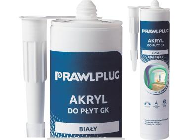 Zdjęcie: Akryl do płyt G-K biały 300 ml RAWLPLUG