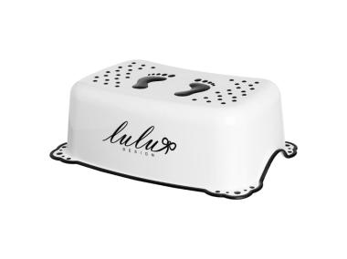 Zdjęcie: Podnóżek dla dzieci 2K Lulu Design, biało-czarny NERGIS