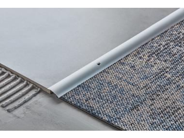 Zdjęcie: Listwa ochronna aluminium owalna 30 mm klejona 0,9 m dąb glina CEZAR