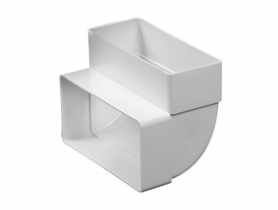 Kolano pionowe płaskie 75x150 90 stopni AWENTA