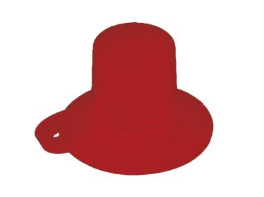 Zdjęcie: Rozeta ozdobna do maskowania głów wkrętów i gwoździ Ro-Wi - 100 szt. WKRĘT-MET