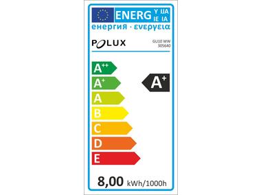 Zdjęcie: Żarówka LED GU10 SMD 7,8 W WW 700 lm Platinum POLUX