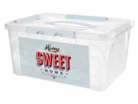 Pojemnik Lina Sweet 15,3 L mętny niebieski KEEEPER