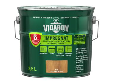 Zdjęcie: Impregnat powłokotwórczy dąb winchester V18 2,5 L VIDARON