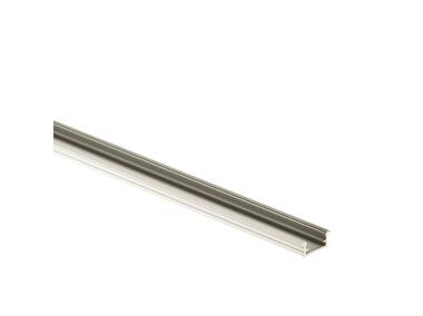 Zdjęcie: Kształtownik z kołnierzem do taśmy LED 14x7 mm - 2 m srebrny CEZAR