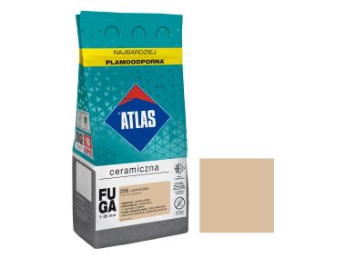 Zdjęcie: Fuga ceramiczna 206 cappuccino, alubag, 5 kg ATLAS