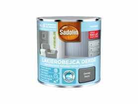 Lakierobejca do drewna Dekor 0,25 L ciemny szary SADOLIN