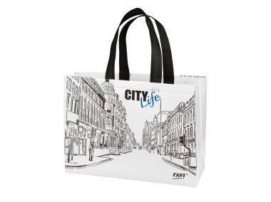 Zdjęcie: Torba na zakupy City Life 37x15x27 cm RAVI
