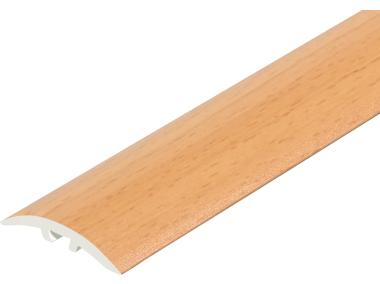 Zdjęcie: Kształtownik PVC wcisk wąski 30 mm 2w1 L= 1,80 m Buk okleina mat CEZAR
