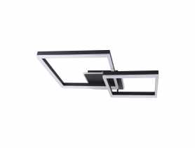 Oprawa sufitowa Nolan LED 3D 38 W NW kolor czarny STRUHM