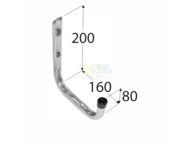 Zdjęcie: Hak pojedynczy U 160 mm DMX
