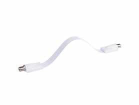 Złącze podokienne F-F ultra slim białe LB0076W LIBOX