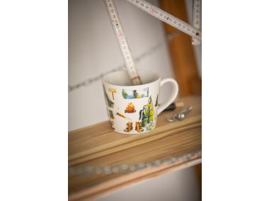 Zdjęcie: Kubek stożek 400 ml dekoracja podróżnik ALTOM DESIGN