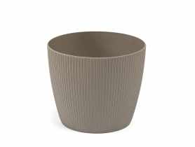Osłonka-doniczka Magnolia Jumper Eco 14 cm szary LAMELA