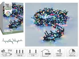 Łańcuch świetlny sznurowy 14 m 700 led wielokolorowy KOOPMAN
