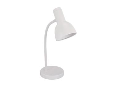 Zdjęcie: Lampka biurkowa Santiago E27 kolor biały max 40 W STRUHM