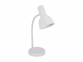 Lampka biurkowa Santiago E27 kolor biały max 40 W STRUHM