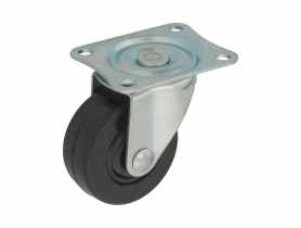 Zestaw z kołem 50 mm, 30 kg płyta obrotowa METRO