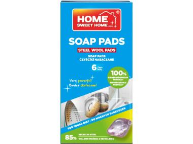 Zdjęcie: Czyściki stalowe Soap Pads 6 sztuk HOME SWEET HOME