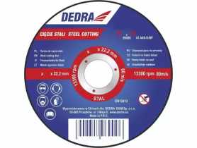 Tarcza do cięcia stali 125x1,0x22,2 mm DEDRA