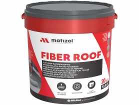 Hydroizolacja dachu płaskiego Fiber Roof 20 kg szary MATIZOL