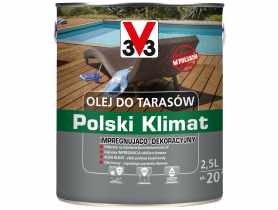 Olej do tarasów Polski Klimat 2,5 L Tek V33