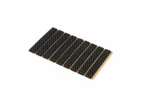 Podkładki antypoślizgowe czarne 15x100 METRO