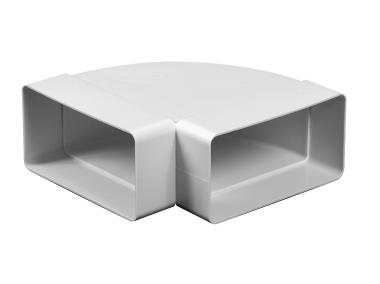 Zdjęcie: Kolano poziome płaskie 75x150 mm AWENTA