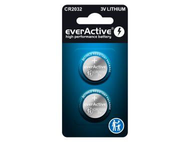 Zdjęcie: Baterie litowe CR2032 2BL EVERACTIVE
