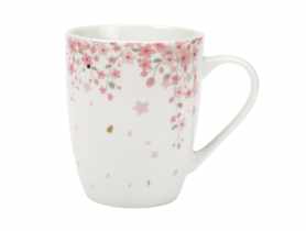 Kubek Cherry blossom 350 ml z porcelany New Bone DECOR