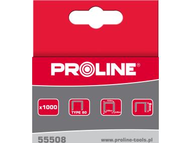 Zdjęcie: Zszywki typ 80, 10 mm, 12,9x0,95 mm, 1000 szt PROLINE