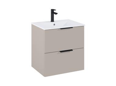 Zdjęcie: Szafka łazienkowa Lada 54 cm 2S beżowy mat ROCA