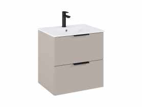 Szafka łazienkowa Lada 54 cm 2S beżowy mat ROCA