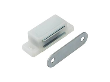 Zdjęcie: Zatrzask meblowy magnetyczny ZM-12M biały METRO