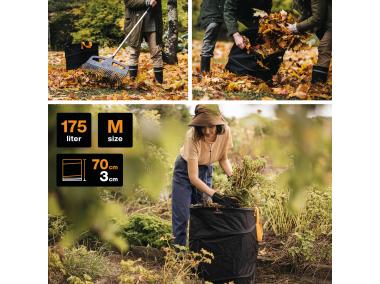 Zdjęcie: Kosz M 175 L Ergo Pop-up FISKARS