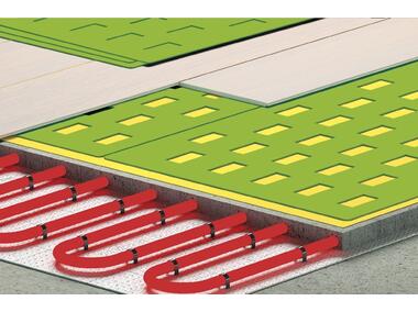 Zdjęcie: Podkład pod panele Cezar Pro Thermo Rapid 2 mm zielony CEZAR