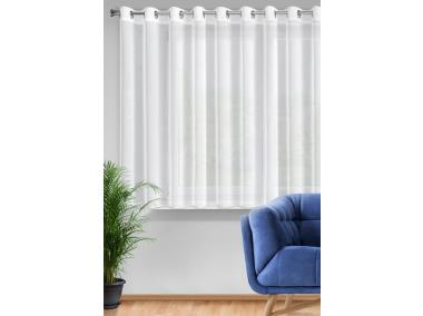 Zdjęcie: Firana gotowa LANA 350 x 150 cm biały (373174) EUROFIRANY