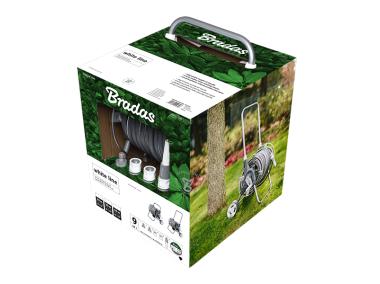 Zdjęcie: Zestaw do nawadniania White Silver Plus 1/2" 20 m - metal Color Box BRADAS