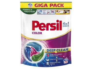 Zdjęcie: Kapsułki do prania tkanin kolorowych Deep Clean 4in1 Discs 70 szt. PERSIL