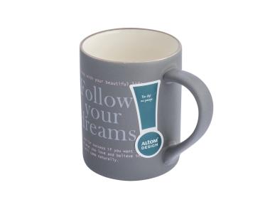 Zdjęcie: Kubek prosty 410 ml dekoracja follow your dreams ALTOM DESIGN