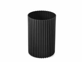 Wazon Nemo 180 recycled, czarny LAMELA