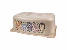Podnóżek dla dzieci 2K Lisek Leśna Ferajna, beżowy NERGIS