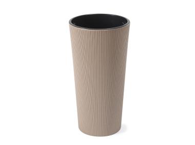 Zdjęcie: Donica Lilia coffee 300 mm jumper latte LAMELA
