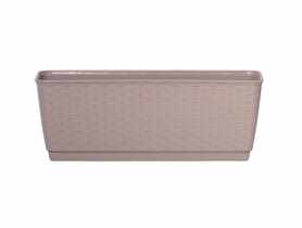 Doniczka Ratolla mocca 40 cm PROSPERPLAST